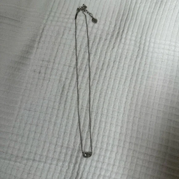 Kendra Scott Silver Stone Necklace - Picture 3 of 4